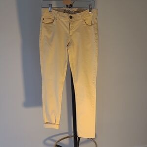 Women's Light Yellow Jeans